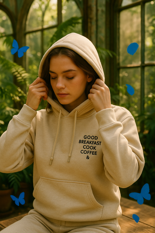 good breakfast good coffee - hoodie