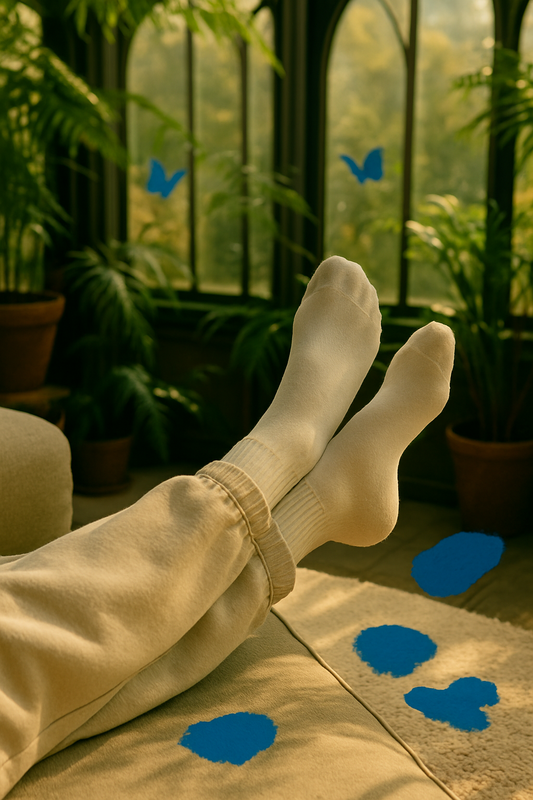 good breakfast good coffee - socks